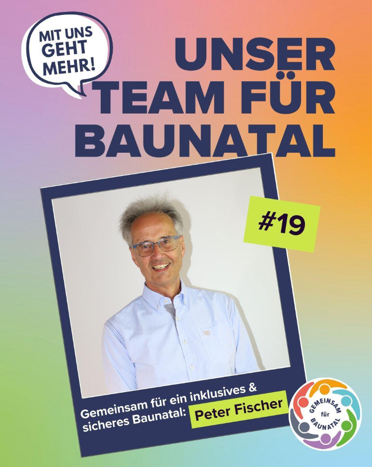 Peter Fischer ist ehrenamtlich tätig, lebt seit 1983 in Baunatal – über 41 Jahre in Altenbauna im Leiselfeld und seit 2025 in Großenritte.