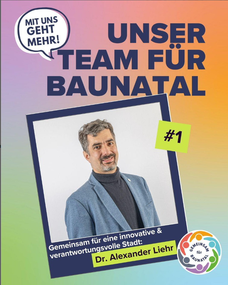 Dr. Alexander Liehr lebt in Großenritte. Er bringt neben technischem Wissen viel Organisationserfahrung mit.