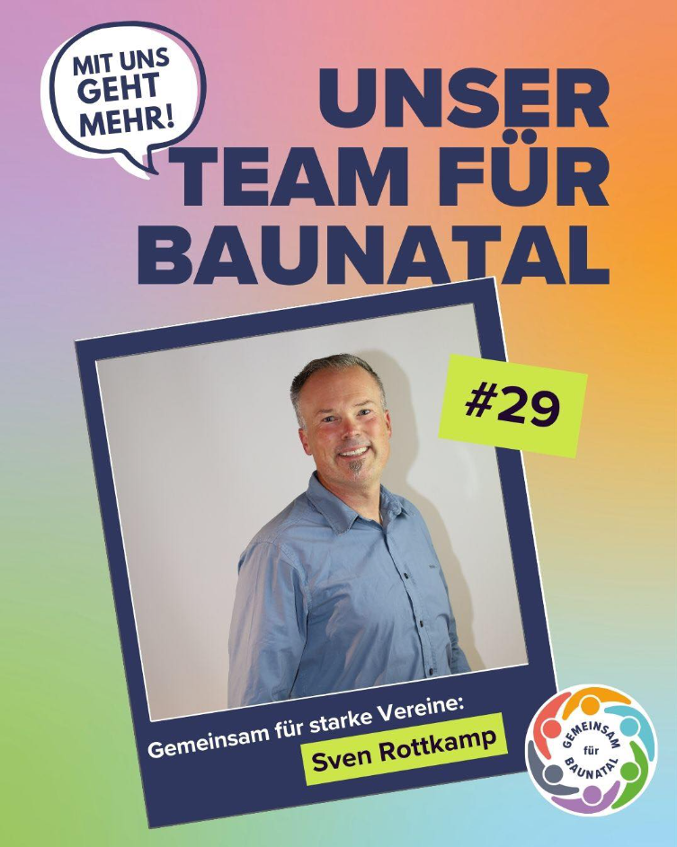 Sven Rottkamp lebt mit seiner Familie in Guntershausen und arbeitet als Ingenieur für Gebäudetechnik / Brandschutz ⚡.