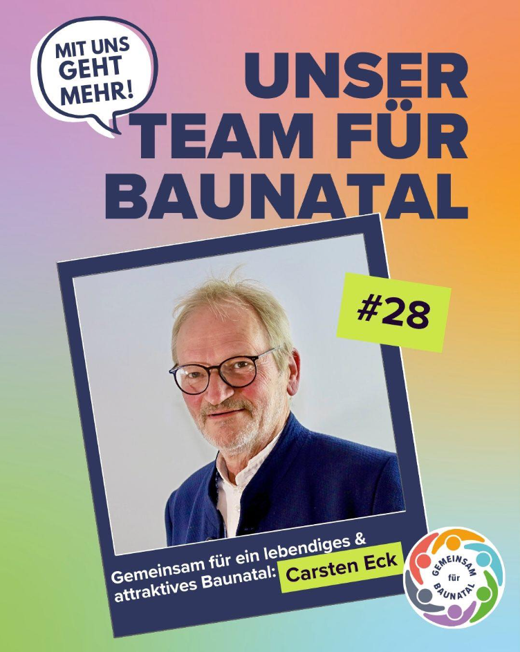 Carsten Eck wohnt in Altenbauna. Als Geschäftsführer mehrerer Hotelbetriebe weiß er, was Baunatal braucht, um touristisch attraktiv zu sein.