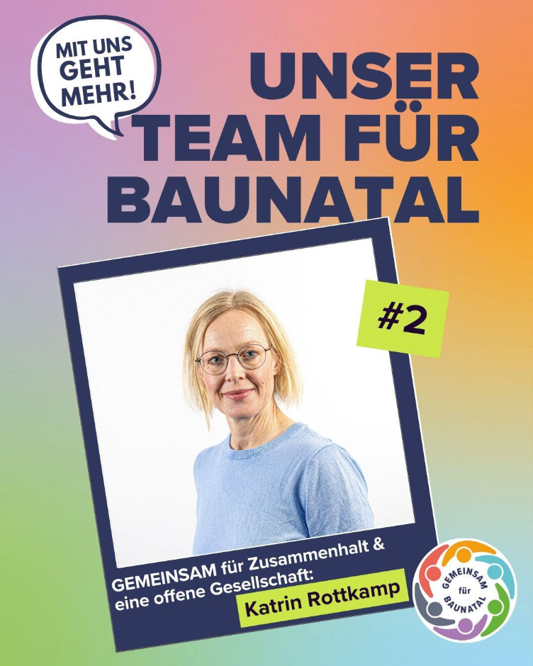 Katrin Rottkamp (Guntershausen) weiß aus ihrer Tätigkeit im öffentlichen Dienst, wie wichtig gute Strukturen und echte Mitbestimmung sind.