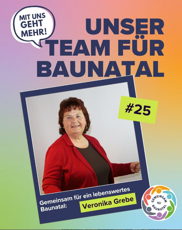 Veronika Grebe lebt in Großenritte, ist hier geboren und fühlt sich mit dem Stadtteil verwurzelt ❤️.